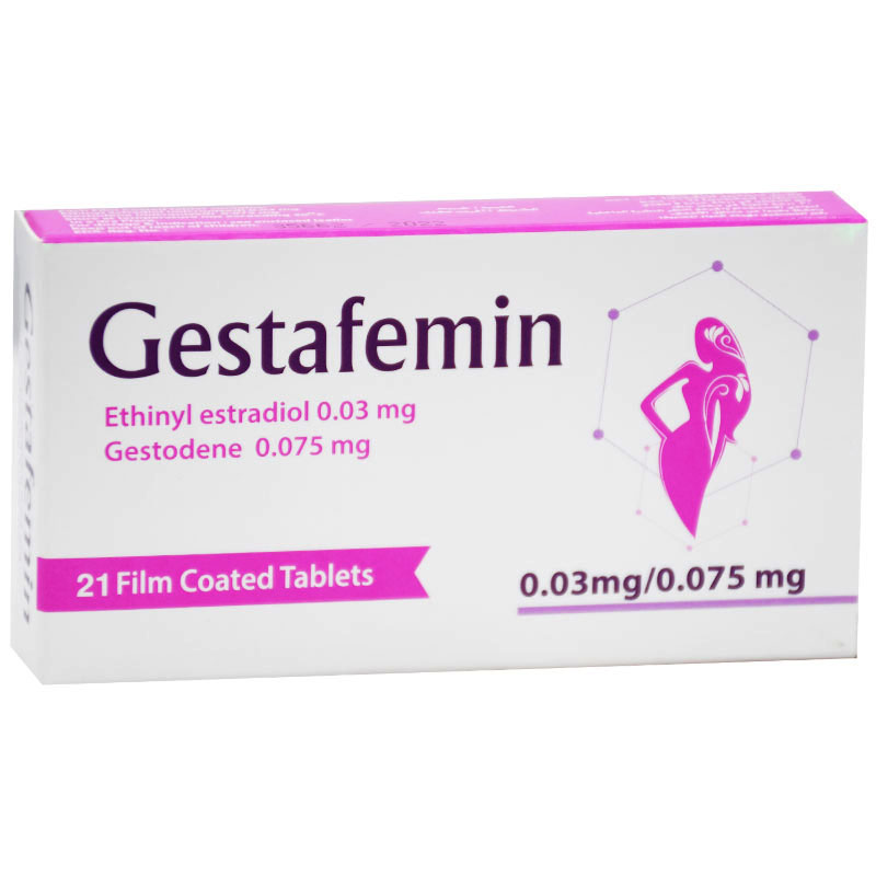 Gestafemin (0.03mg+0.075mg) 21 Film Coated Tablet image number 0