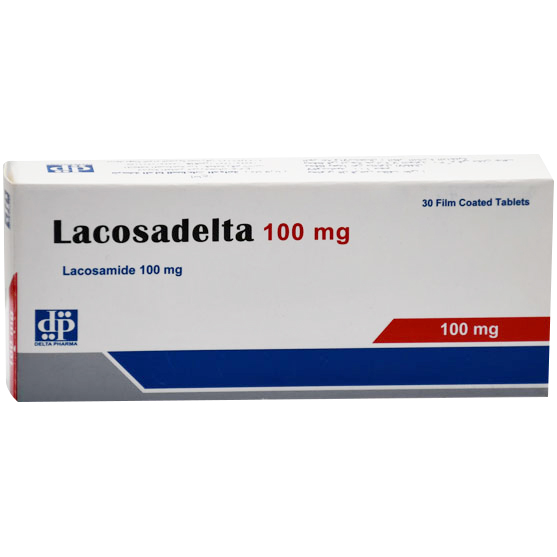Lacosadelta 100mg 30 Film Coated Tablets image number 0