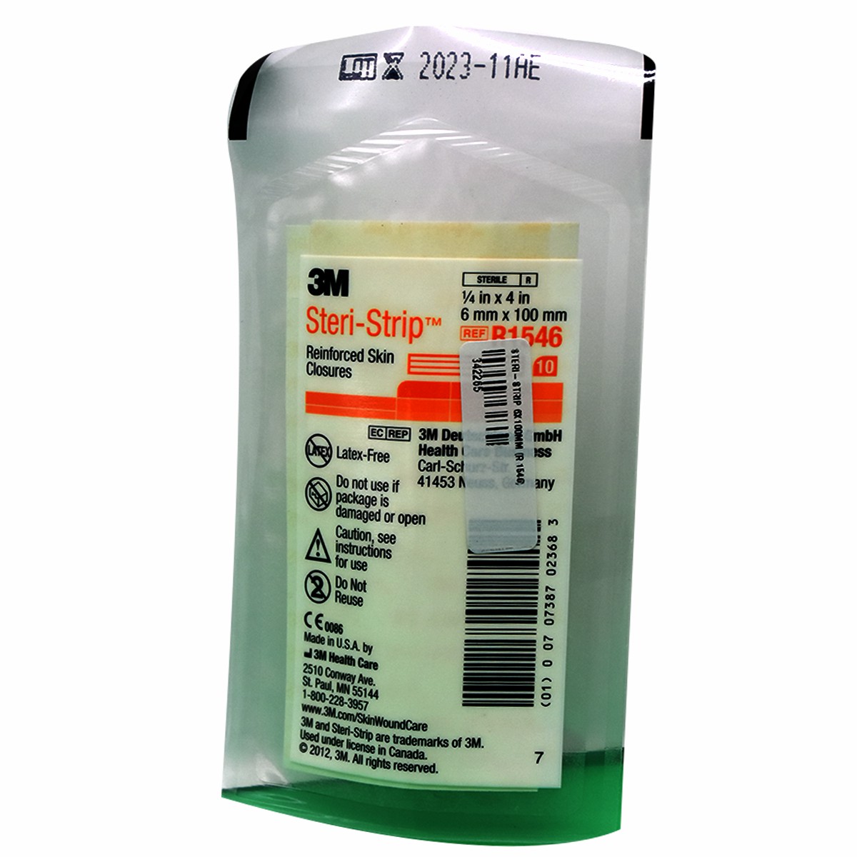 Steri Strip 6X100mm (R 1546) image number 0