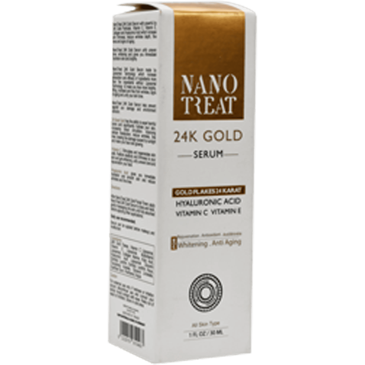 Nanotreat Gold 24k Anti Aging Serum 30ml image number 0