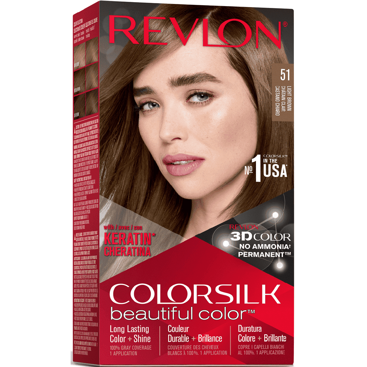 Revlon Colorsilk Light Brown/51 image number 0