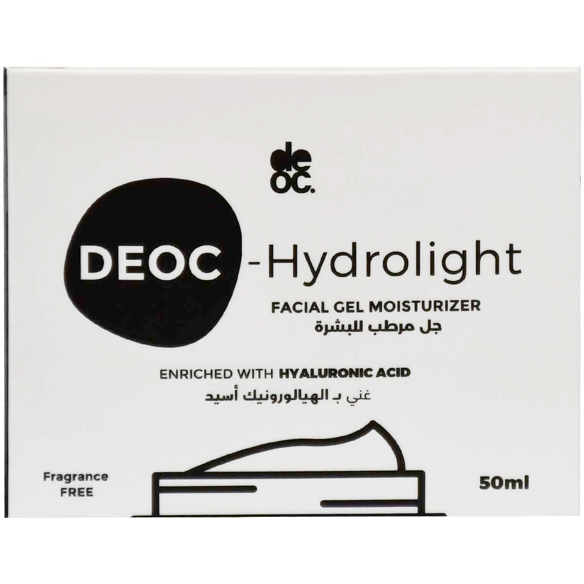 Deoc Hydrolight Facial Moisturizing Gel 50 ml image number 0