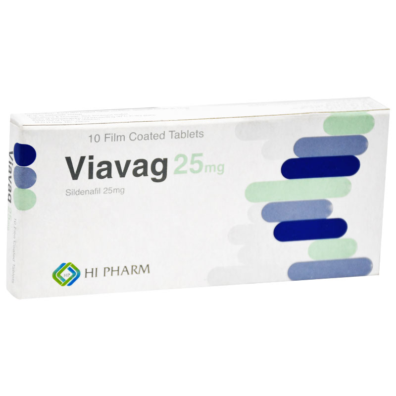 Viavag 25mg 10 Tablets image number 0