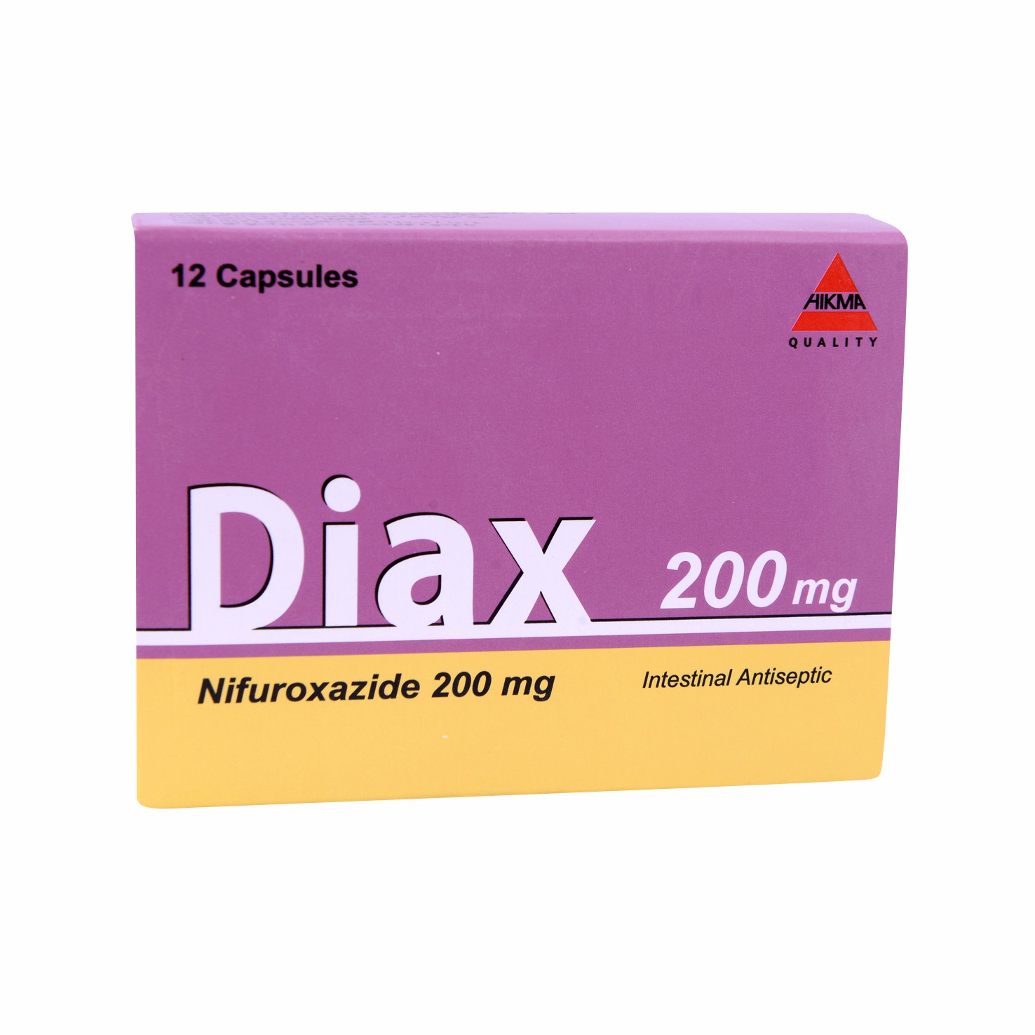 Diax 200mg 12 Capsules image number 0
