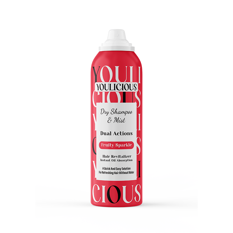 Youlicious Dry Shampoo & Mist Fruity Sparkle 200ml image number 0