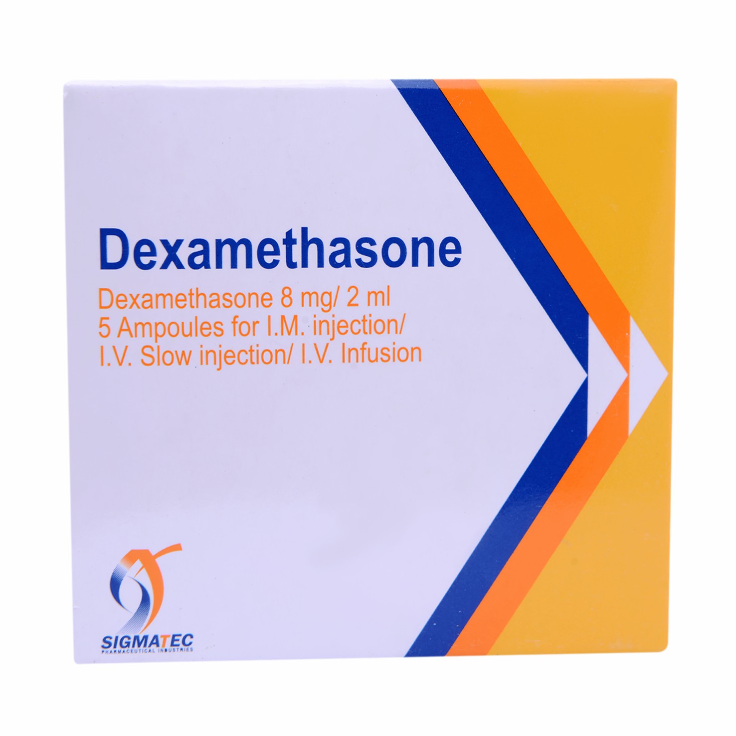 Dexamethason 8mg/2ml 5 Ampoule (MUP) image number 0