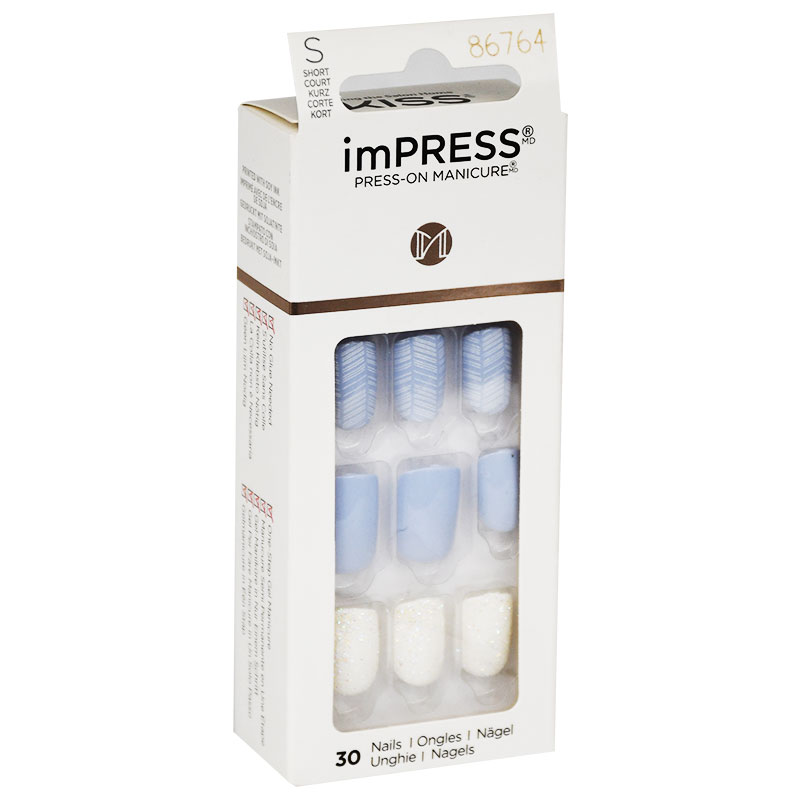 Kiss Impress Nails 30 pieces /Im27C image number 0