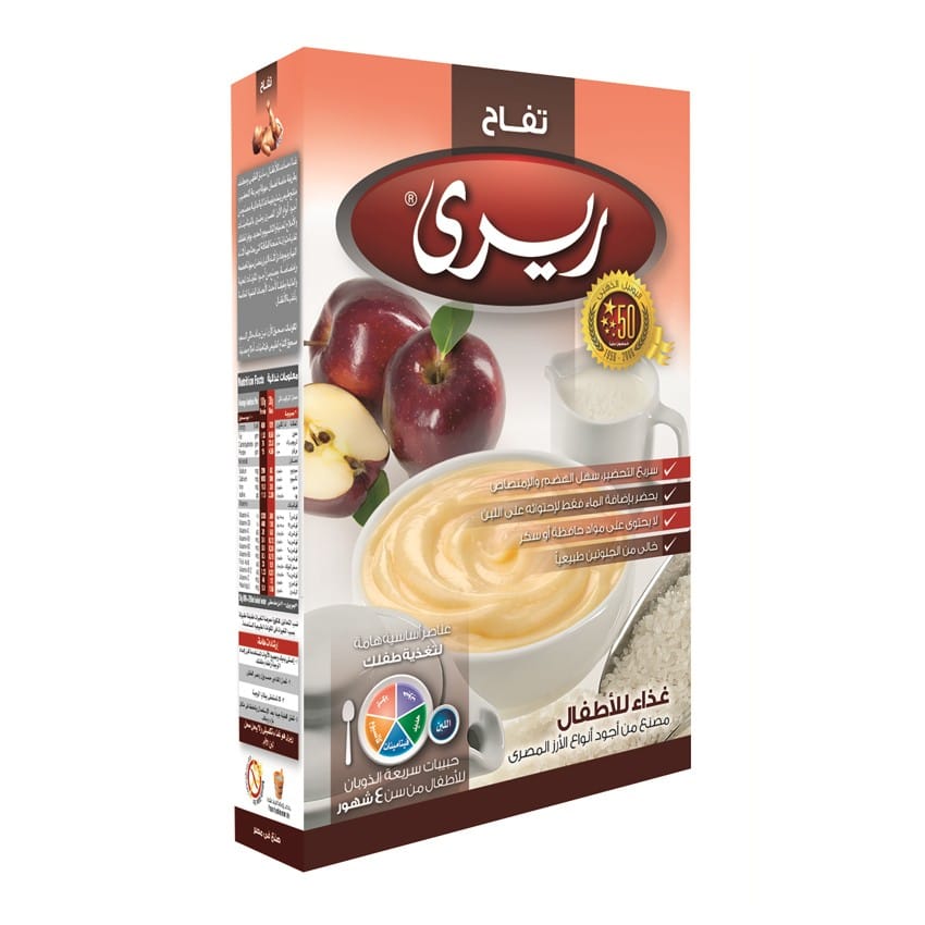 RIRI Rice & Milk with Apple (6 Month+) 200 gm image number 0