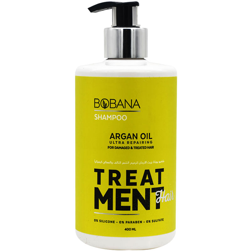Bobana Treatment Hair Argan Oil Shampoo 400ml image number 0