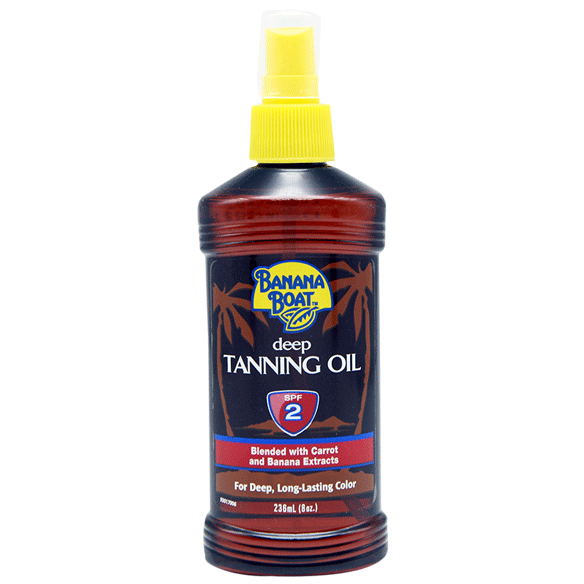 Banana Boat Deep Tanning (SPF2) Oil 236ml image number 0