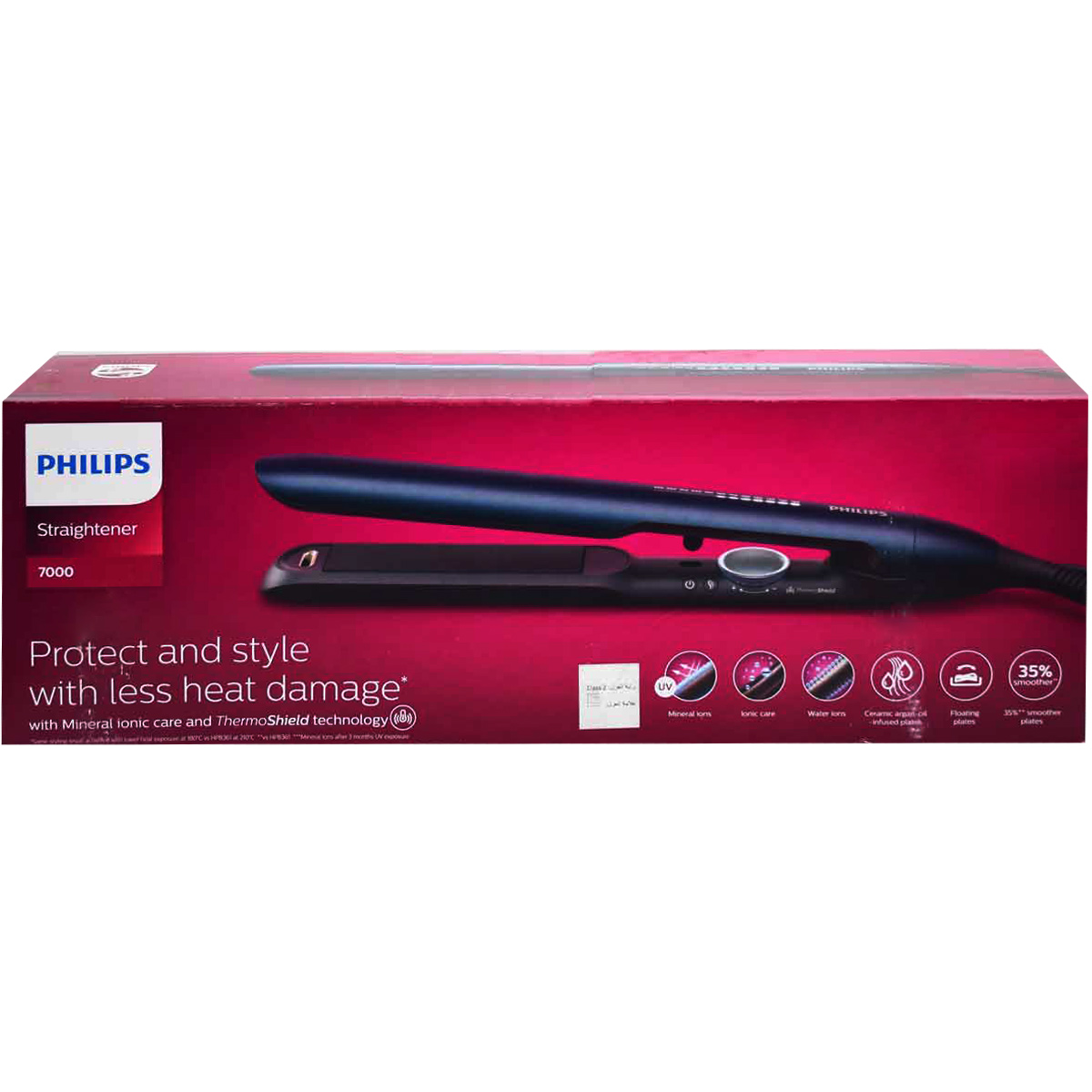 Philips Hair Straightener 7000 Protect and Style/BHS732 image number 0