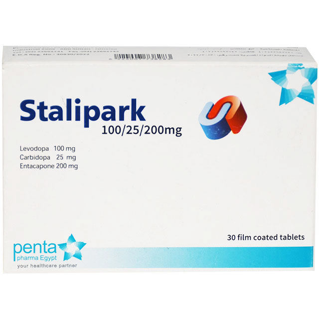 Stalipark (100+25+200)Mg  30 Film Coated Tablets image number 0
