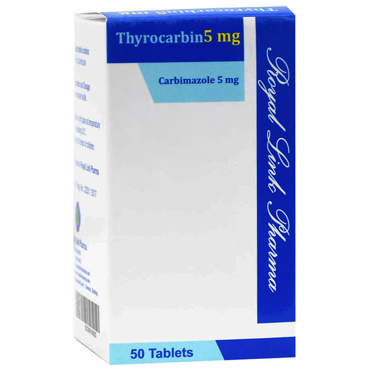 Thyrocarbin 5mg 50 Tablet image number 0