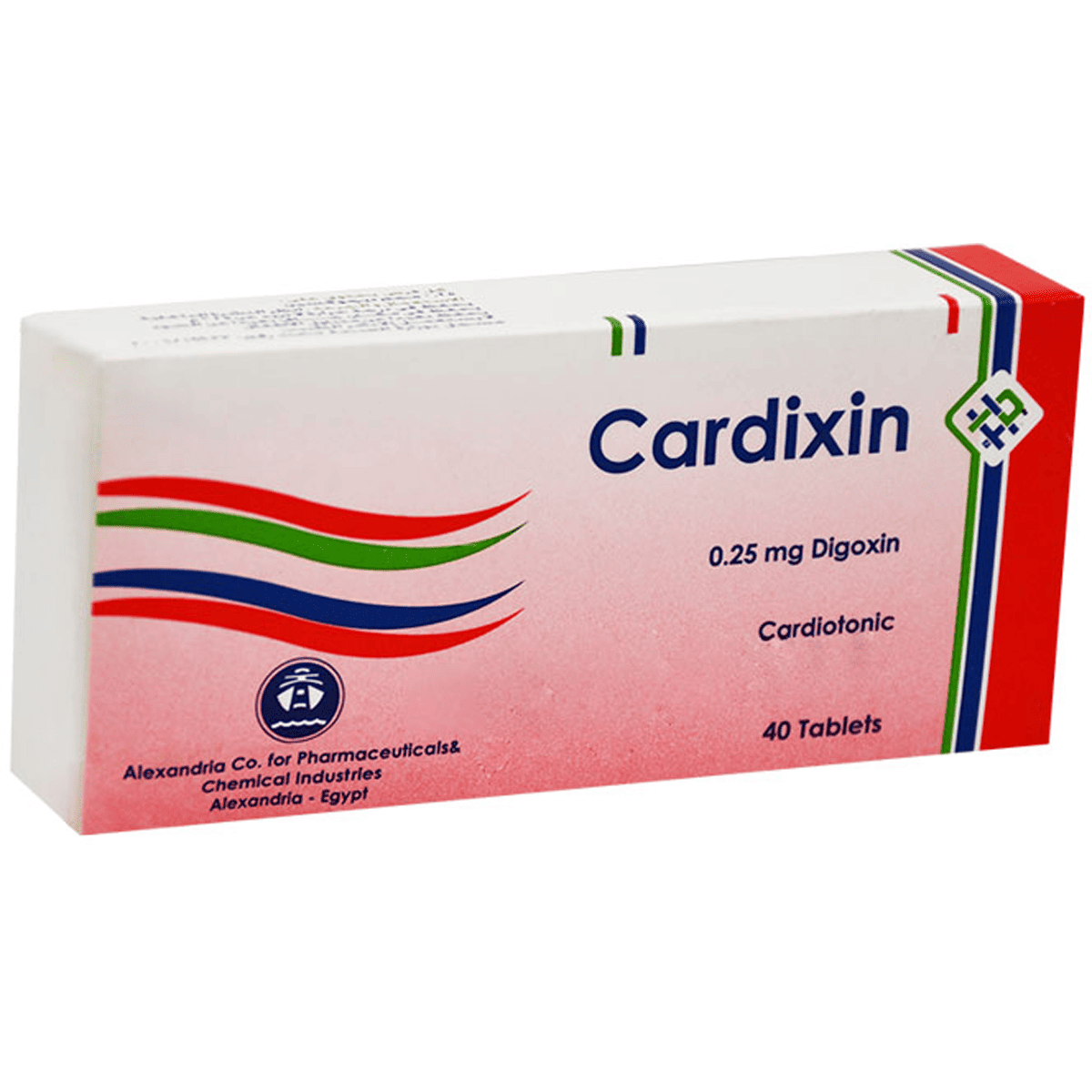 Cardixin 0.25mg 40 Tablet image number 0