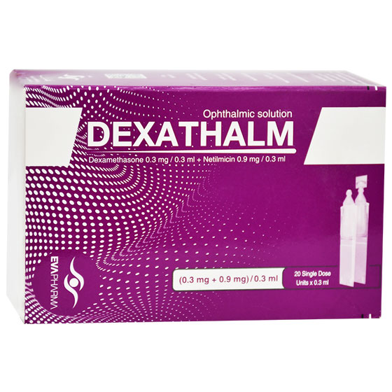 Dexathalm (0.3+0.9)mg/0.3ml Eye Drop 20 Unit image number 0