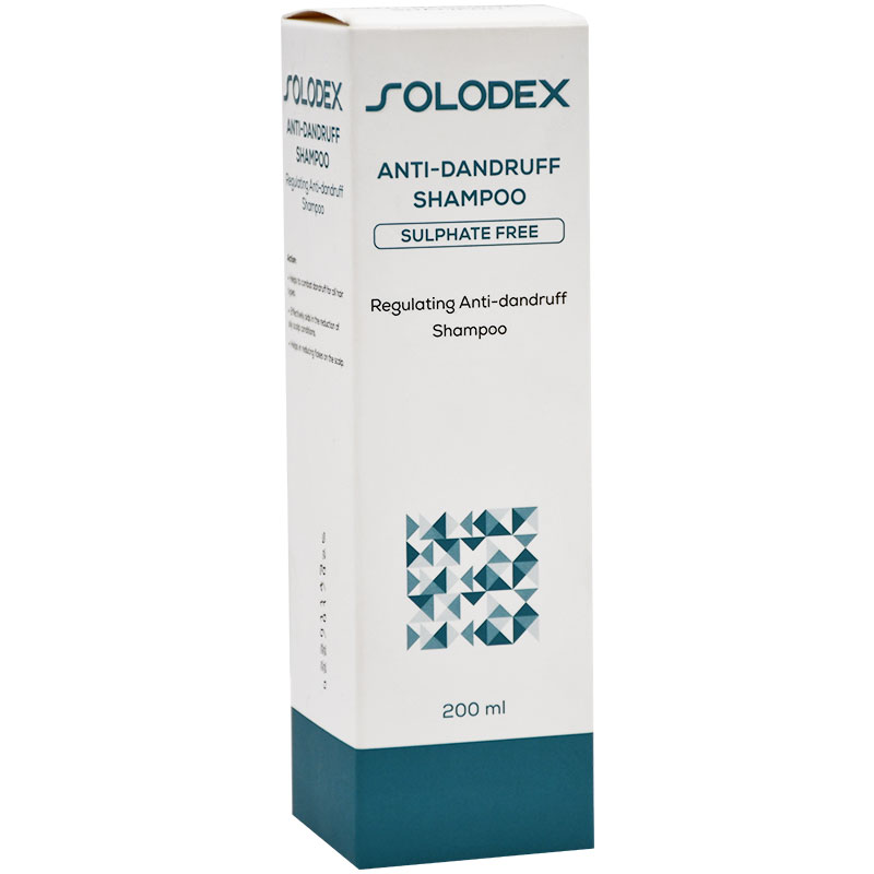 Solodex Anti Dandruff Sulphate Free Shampoo 200ml image number 0