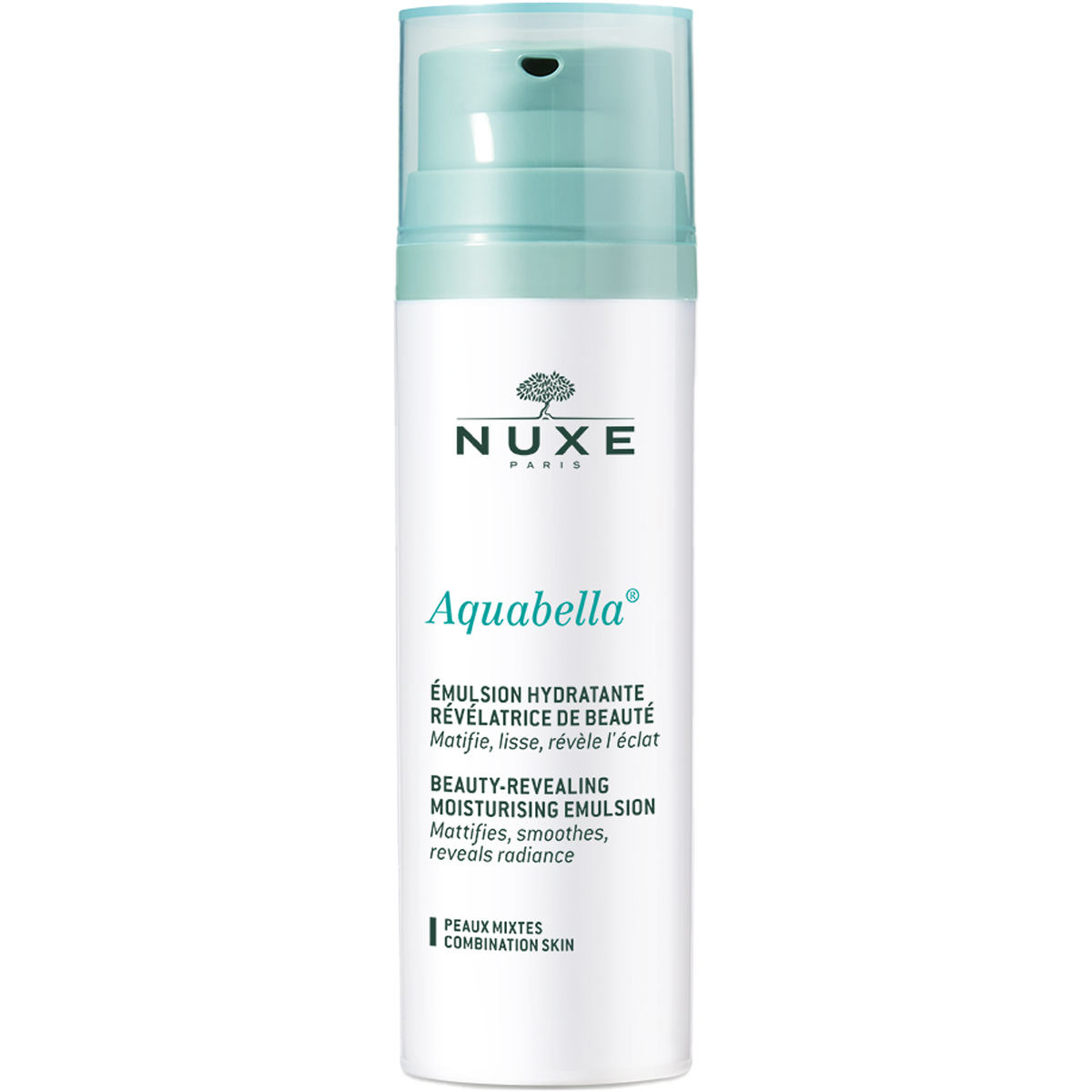 Nuxe Aquabella Beauty Revealing Moisturizing Emulsion For Combined Skin 50ml image number 0