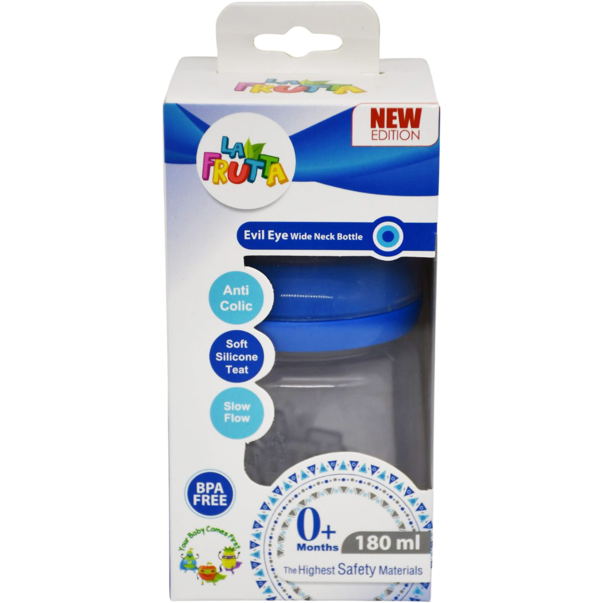 La Frutta Evil Eye Feeding Bottle (+0 Month) 180ml image number 0