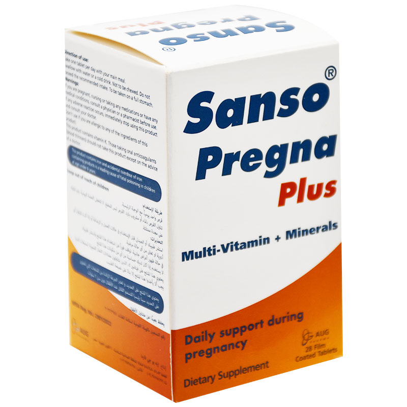 Sanso Pregna Plus 28 Film Coated Tablet image number 0