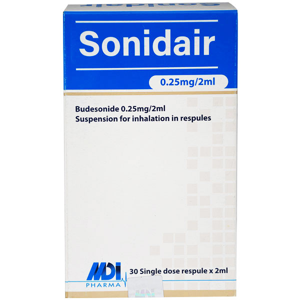 Sonidair Suspension For Inhalation 0.25mg/2ml 30 Respule image number 0