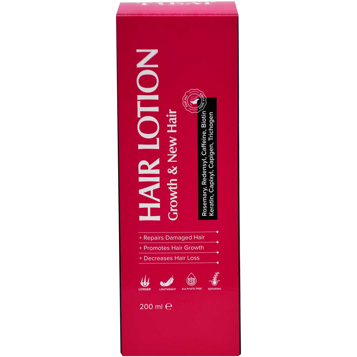 Nanotreat Growth and New Hair Lotion 200ml image number 0