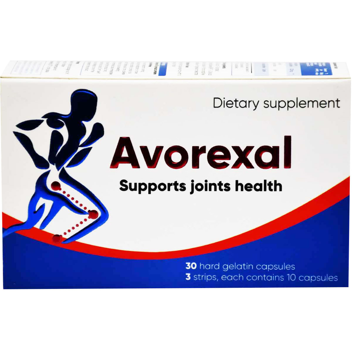 Avorexal 30 Hard Gelatin Capsules image number 0