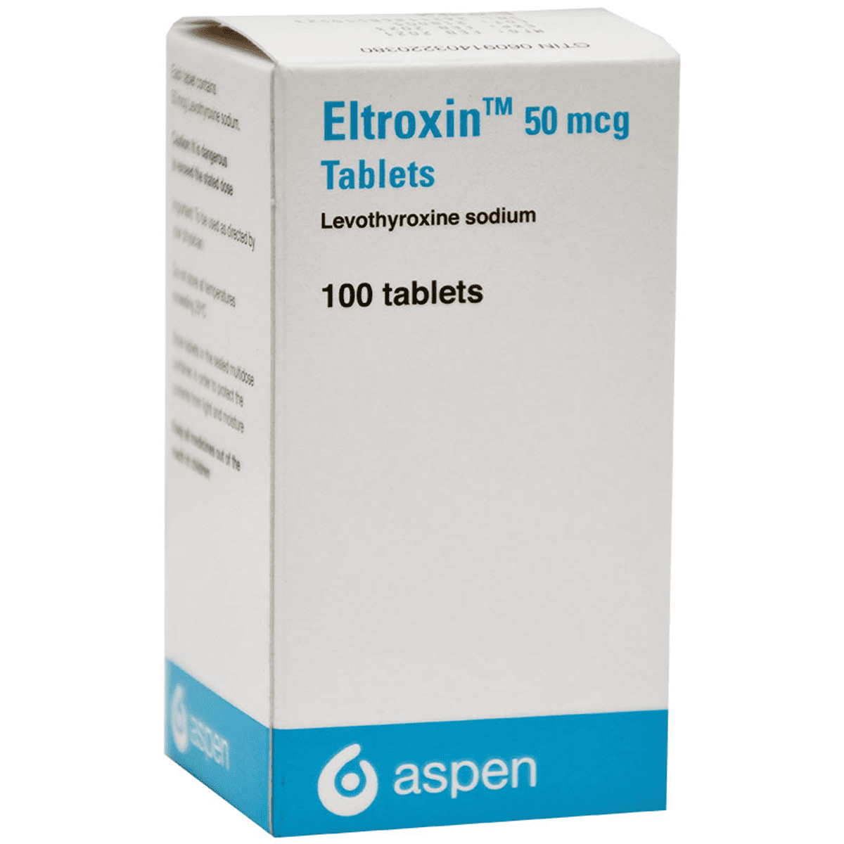 Eltroxin 50&micro; 100 Tablet image number 0