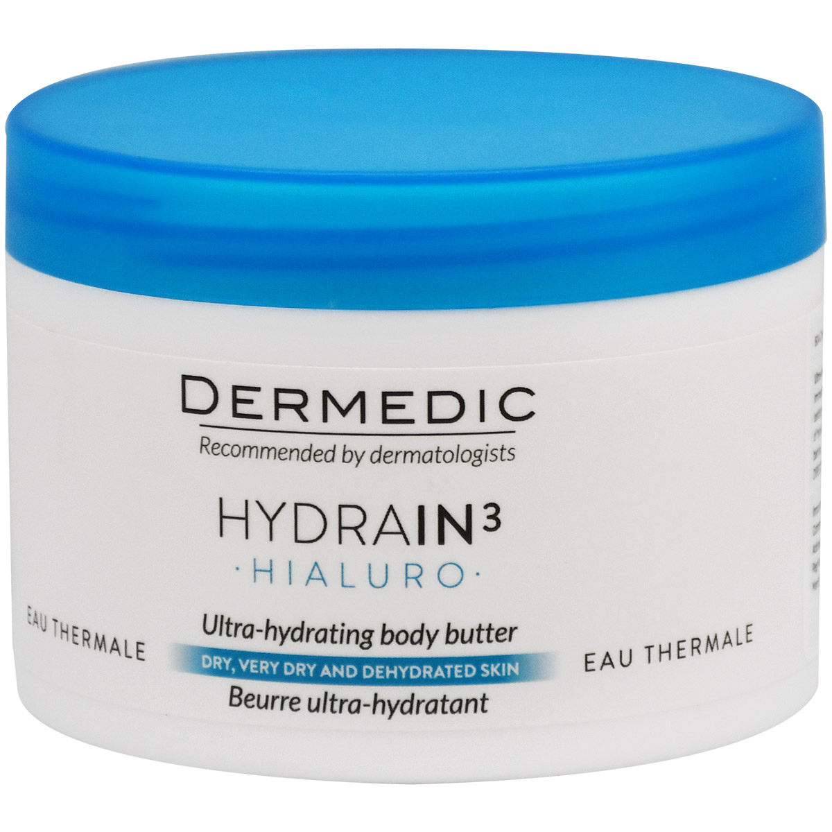 Dermedic Hydrain 3 Hialuro Body Butter For Dry Skin 225 ml image number 0