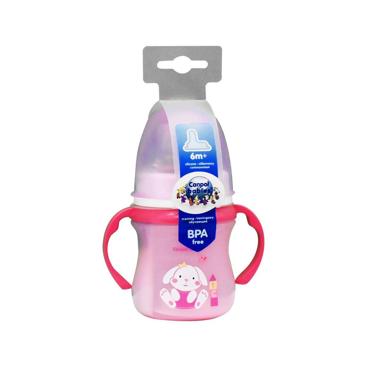 Canpol Training Cup Silicon (6 Months +) 120ml/35-207 image number 0