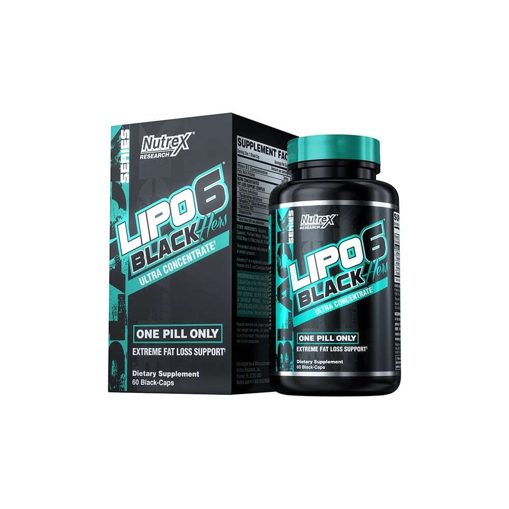Lipo 6 Black Hers Ultra Concentrate 60 Powder Capsules image number 0