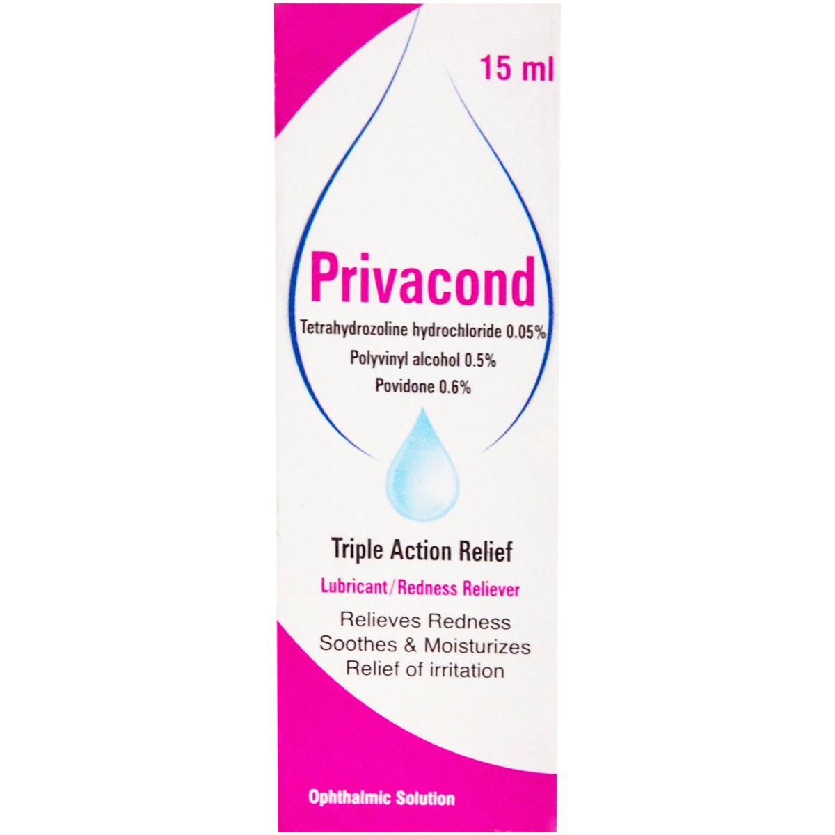 Privacond Eye Drops 15 ml image number 0