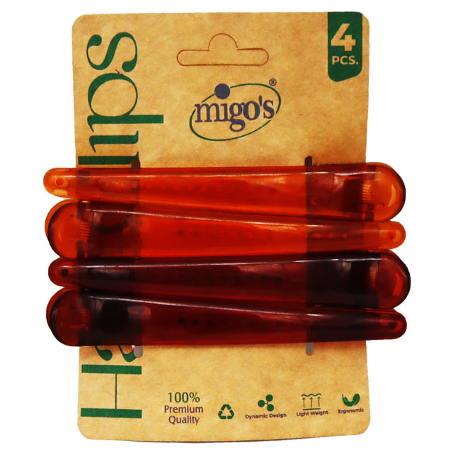 Migos Hair Clamps 4 pieces /Hcl-08564 image number 0
