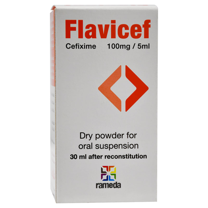 Flavicef 100mg/5ml Suspension 30ml image number 0