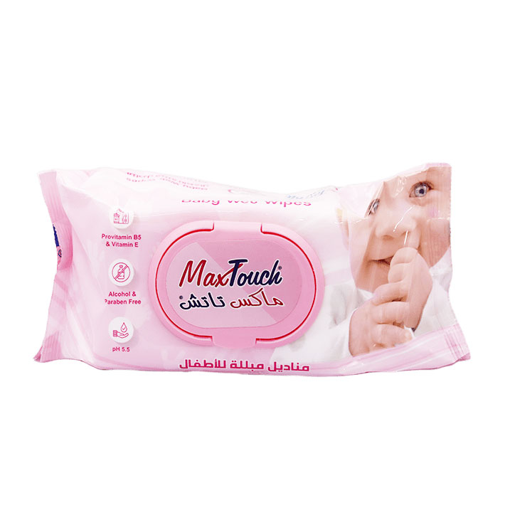 Max Touch Baby Wet Wipes 120 pieces image number 0