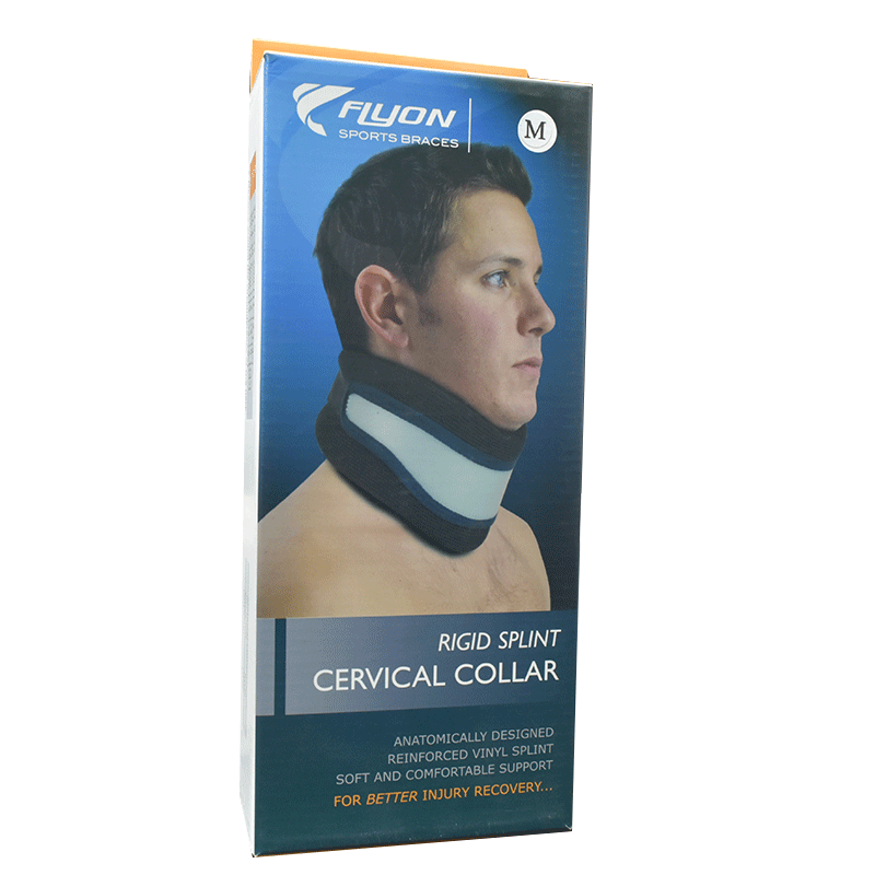 Flyon Rigid Splint Cervical Collar (Medium) 1203 image number 0