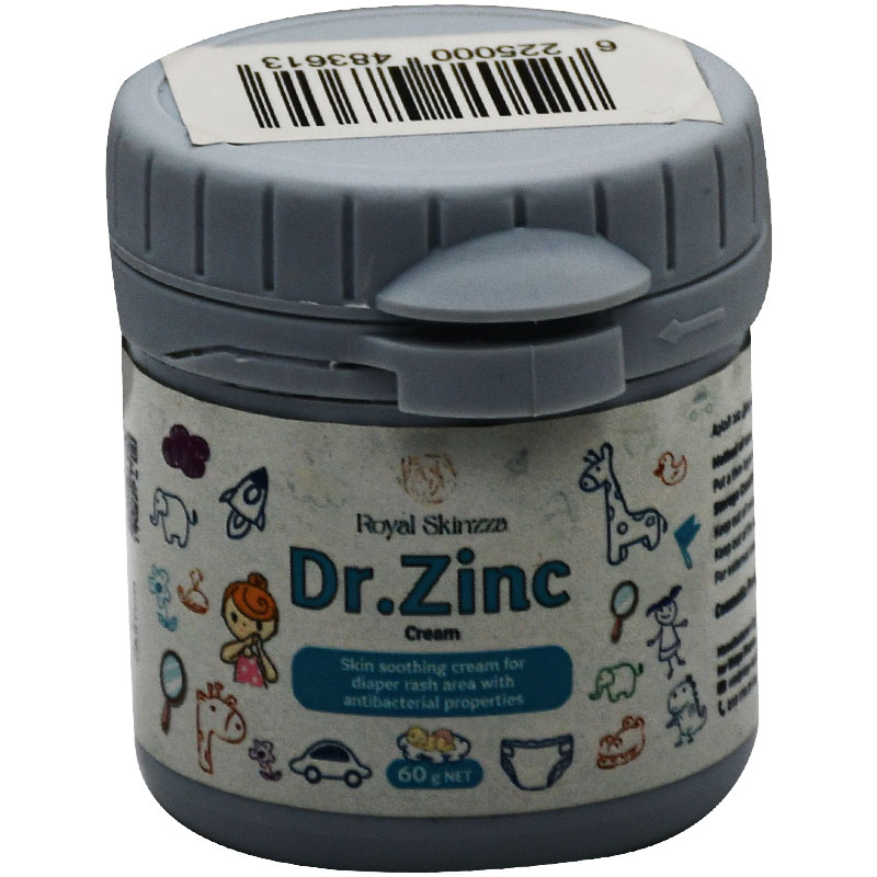 Dr. Zinc Skin Soothing Diaper Rash Cream 60gm image number 0