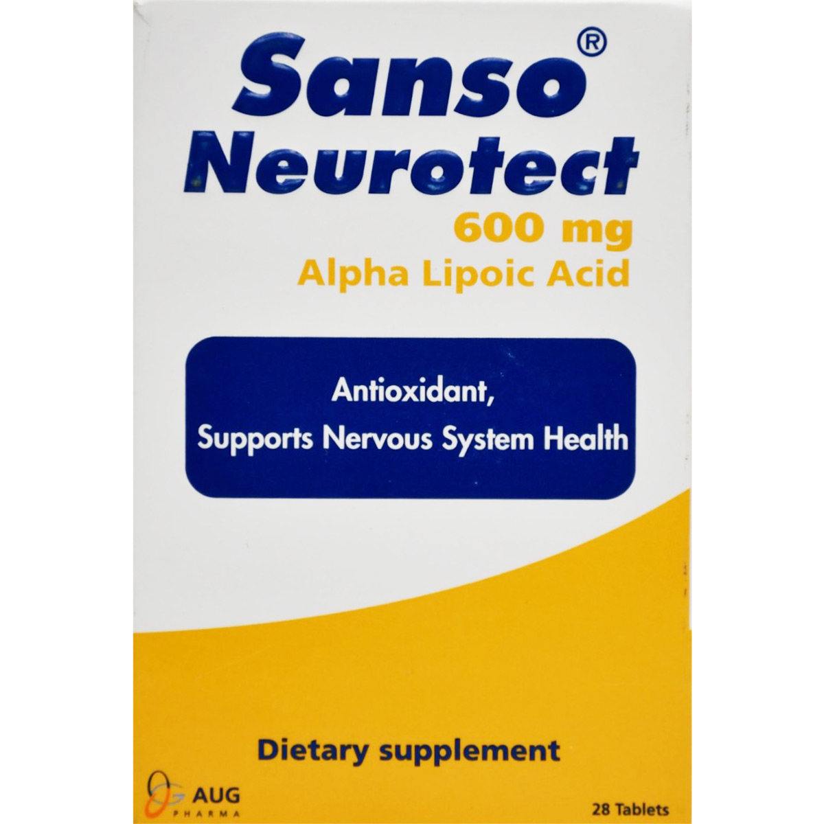 Sanso Neurotect 600mg 28 Tablets image number 0