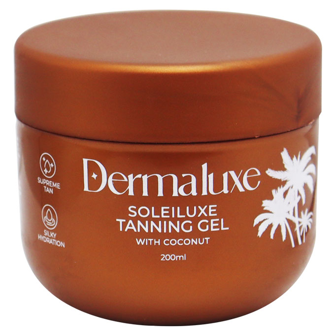 Dermaluxe Soleiluxe Tanning Gel with Coconut 200ml image number 0