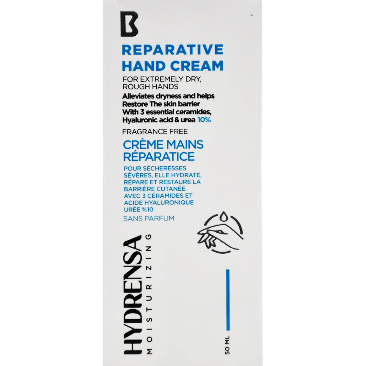 Hydrensa Moisturizing Reparative Hand Cream 50ml image number 0
