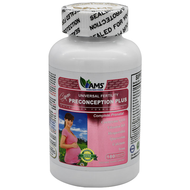 AMS Preconception Plus 180 Capsule image number 0