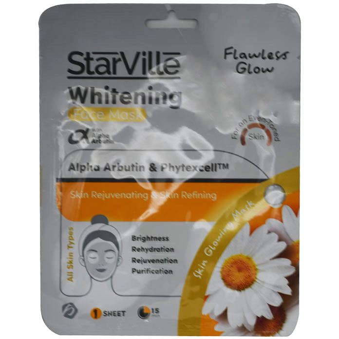 Starville Whitening Face Mask 1 Sheet image number 0
