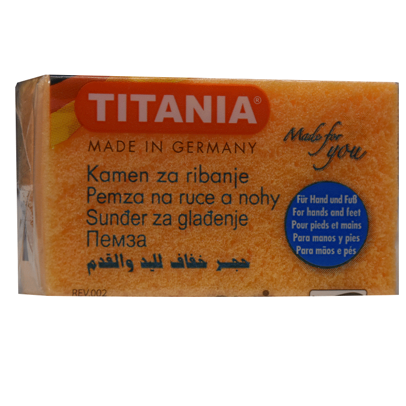 Titania Pumice Sponge Hand & Feet/3000/1 image number 0