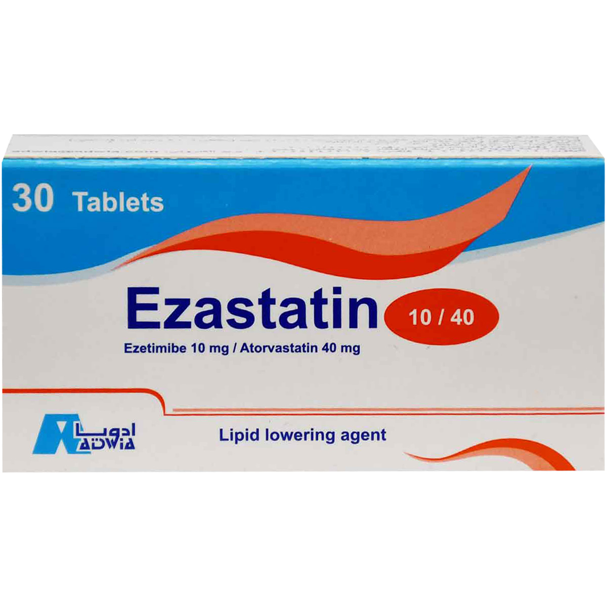 Ezastatin 10 mg/40 mg 30 Tablets image number 0