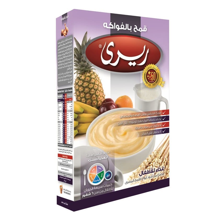 RIRI Wheat with Milk & Fruits (6 Month+) 200 gm image number 0