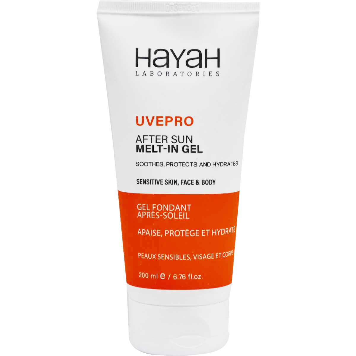 Hayah Uvepro After Sun Melt In Gel For Sensitive Skin 200 ml image number 0