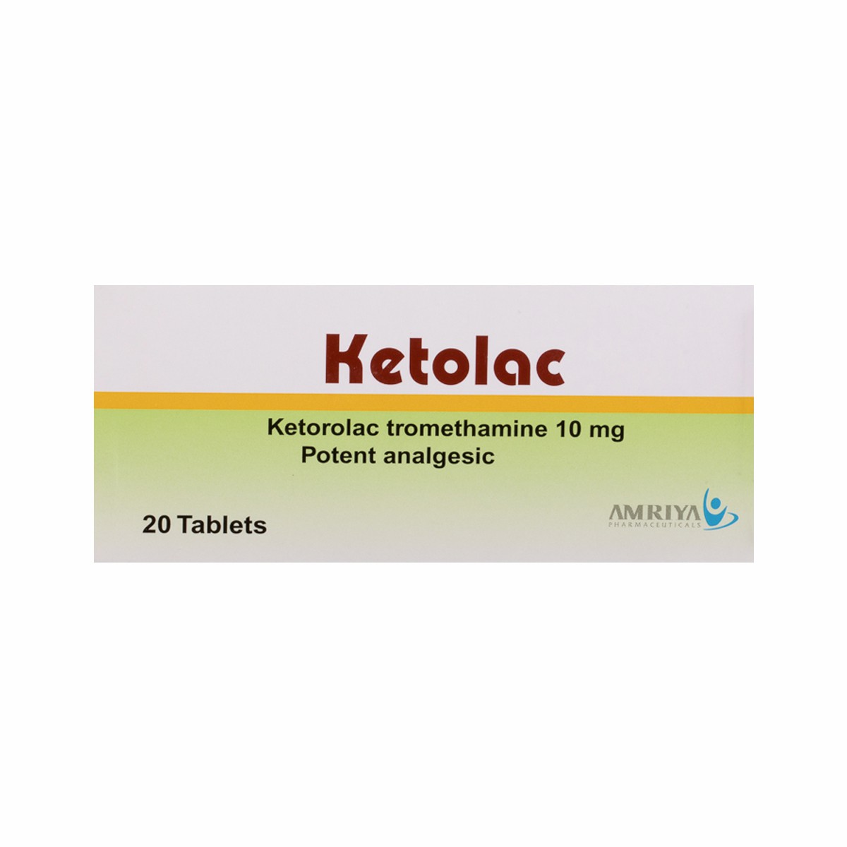 Ketolac 10mg 20 Tablets image number 0