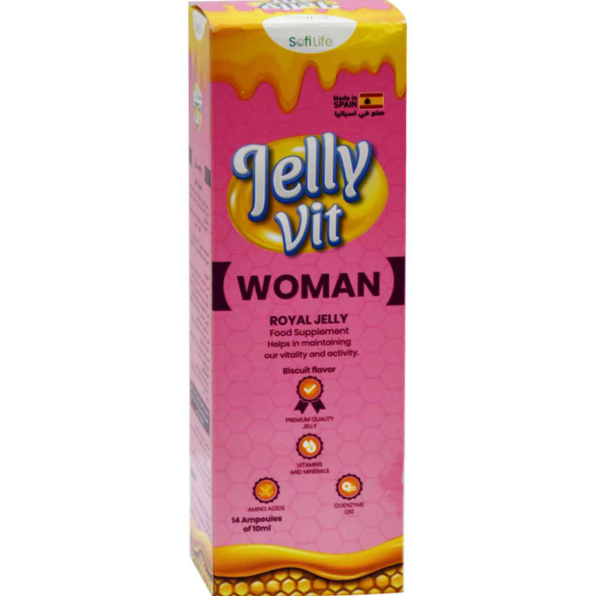 Sofi Life Jelly Vit Woman 10ml 14 Ampoules image number 0