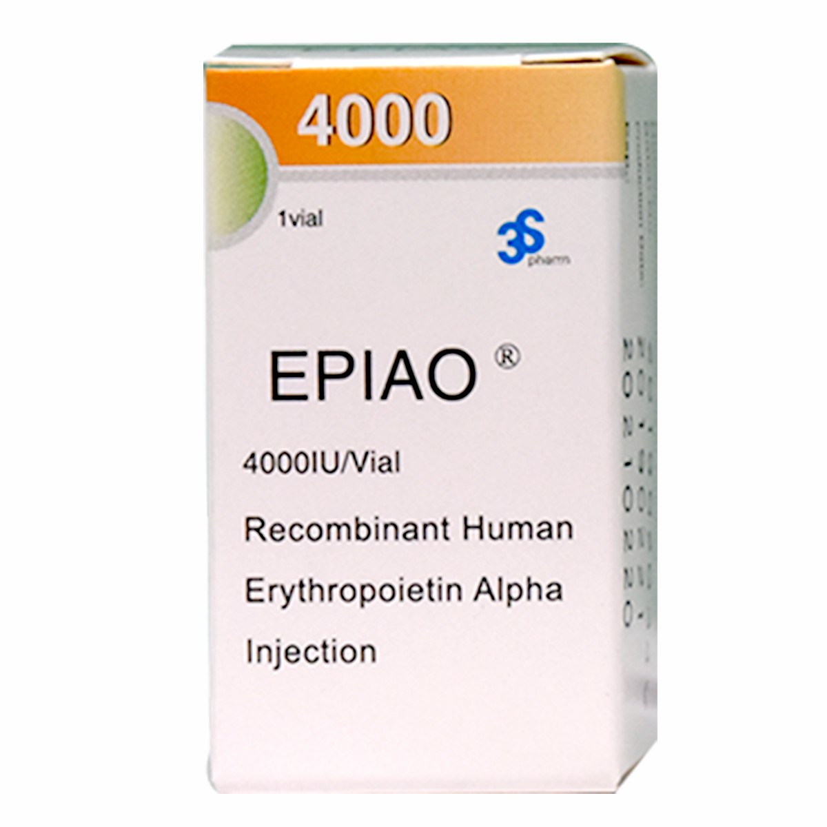 Epiao 4000i.u 1 Vial (Refrigerated) image number 0