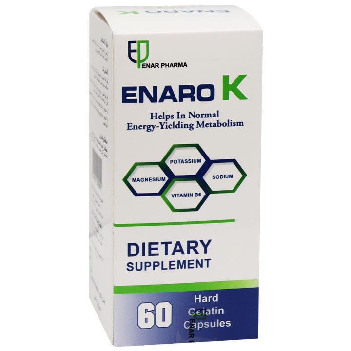 Enaro K 60 Hard Gelatin Capsules image number 0