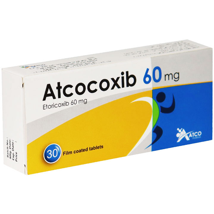 Atcocoxib 60mg 30 Film Coated Tablets image number 0